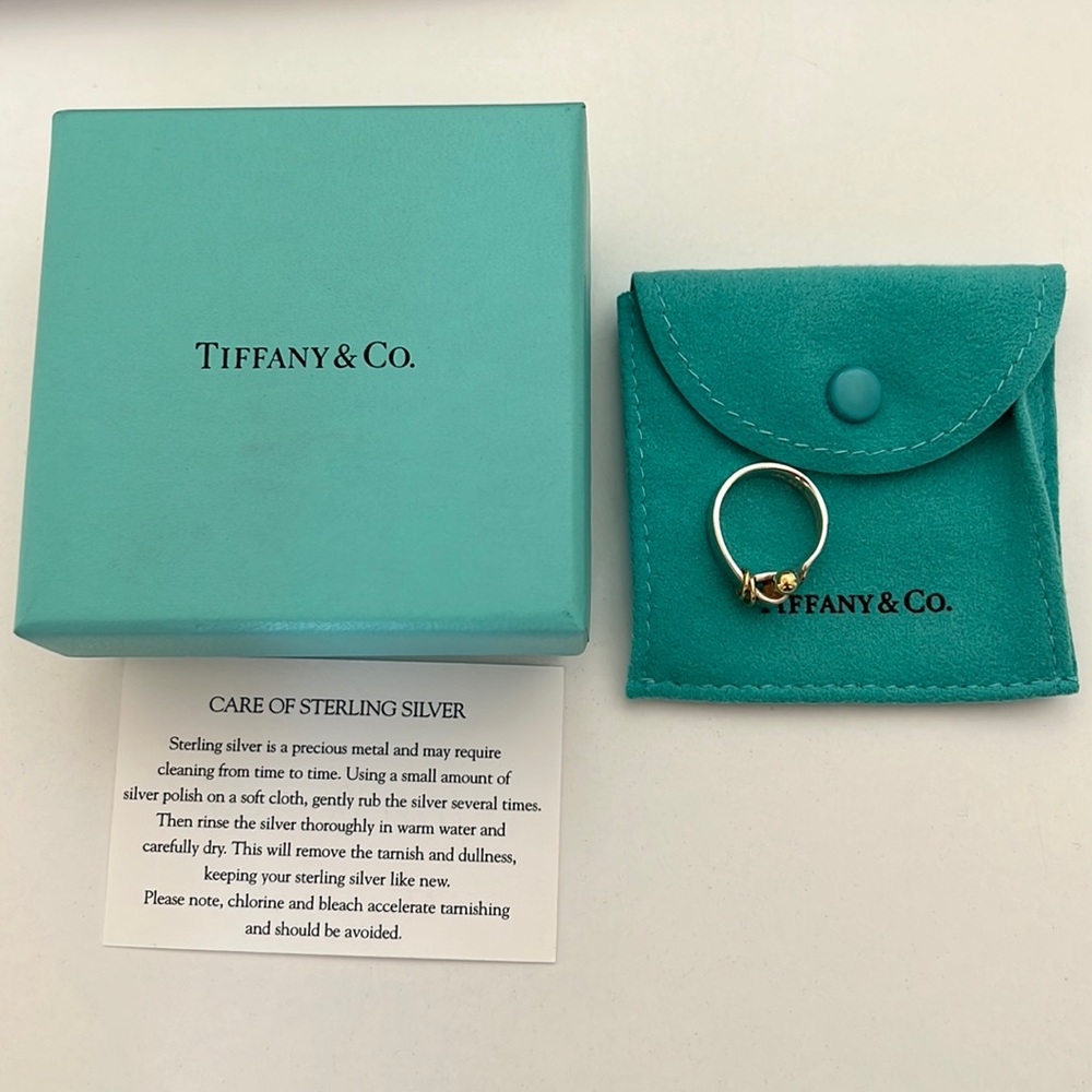 Vintage Tiffany & Co. Hook & Eye ring